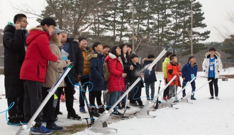 국립중앙청소년수련원은 겨울방학을 맞이한 초등학생을 대상으로 '겨울방학 특성화 캠프'를 진행했다.