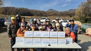 원주생명농업, 김장 김치 80kg 후원