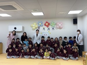 경상남도청어린이집, 보건의 날 맞아 원아 대상 ‘찾아가는 불소도포’ 진행